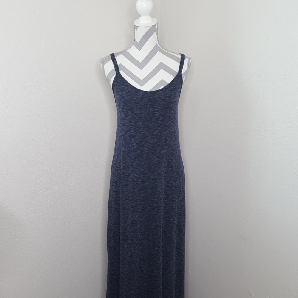 Caslon Blue Strappy Maxi Dress